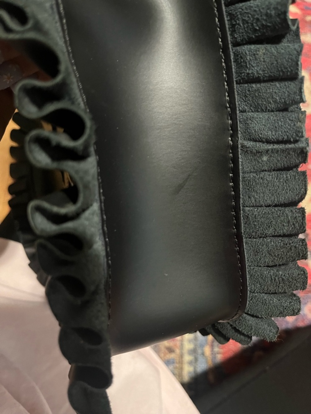 Rare Dr. Martens heart ruffle bag/backpack - Picture 7 of 11